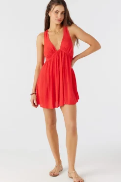 Women O’Neill Cover-Ups<SALTWATER SOLIDS SARAH TUNIC SWIM COVER-UP
