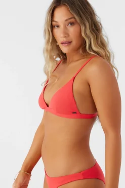 Women O’Neill Bikini Tops<SALTWATER SOLIDS SEASIDE TRIANGLE TOP