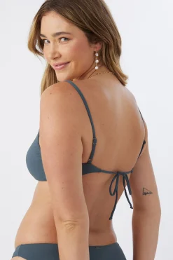 Women O’Neill Bralette|Bikini Tops<SALTWATER SOLIDS SURFSIDE BRALETTE TOP