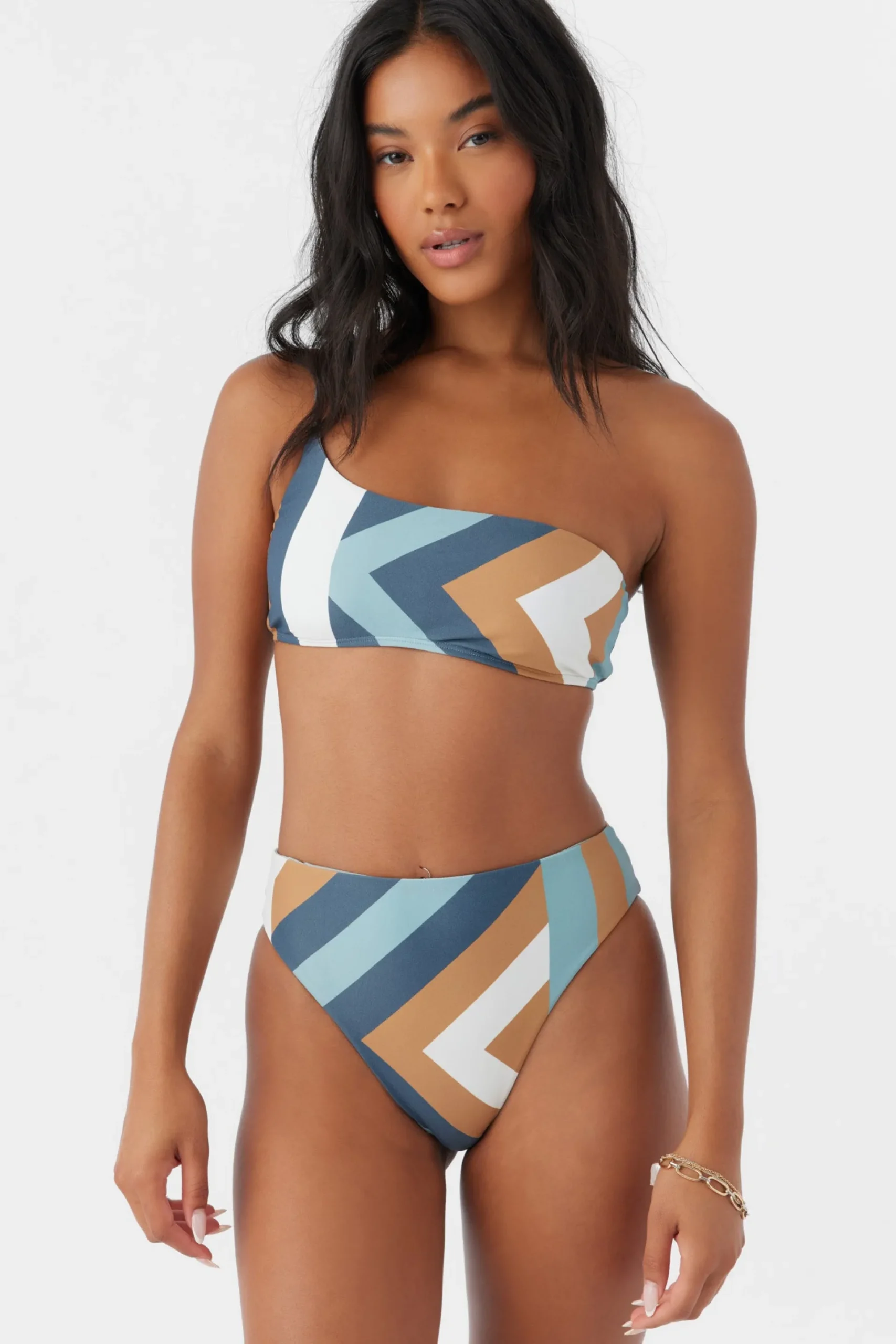 Women O’Neill Full|Bikini Bottoms<SOLI GEO MAX HIGH WAIST FULL BOTTOMS