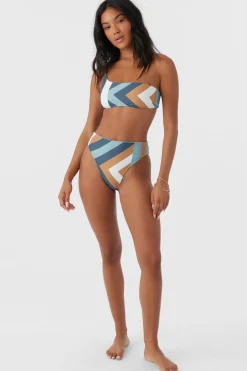 Women O’Neill Bikini Tops<SOLI GEO SEAL BEACH ONE SHOULDER TOP