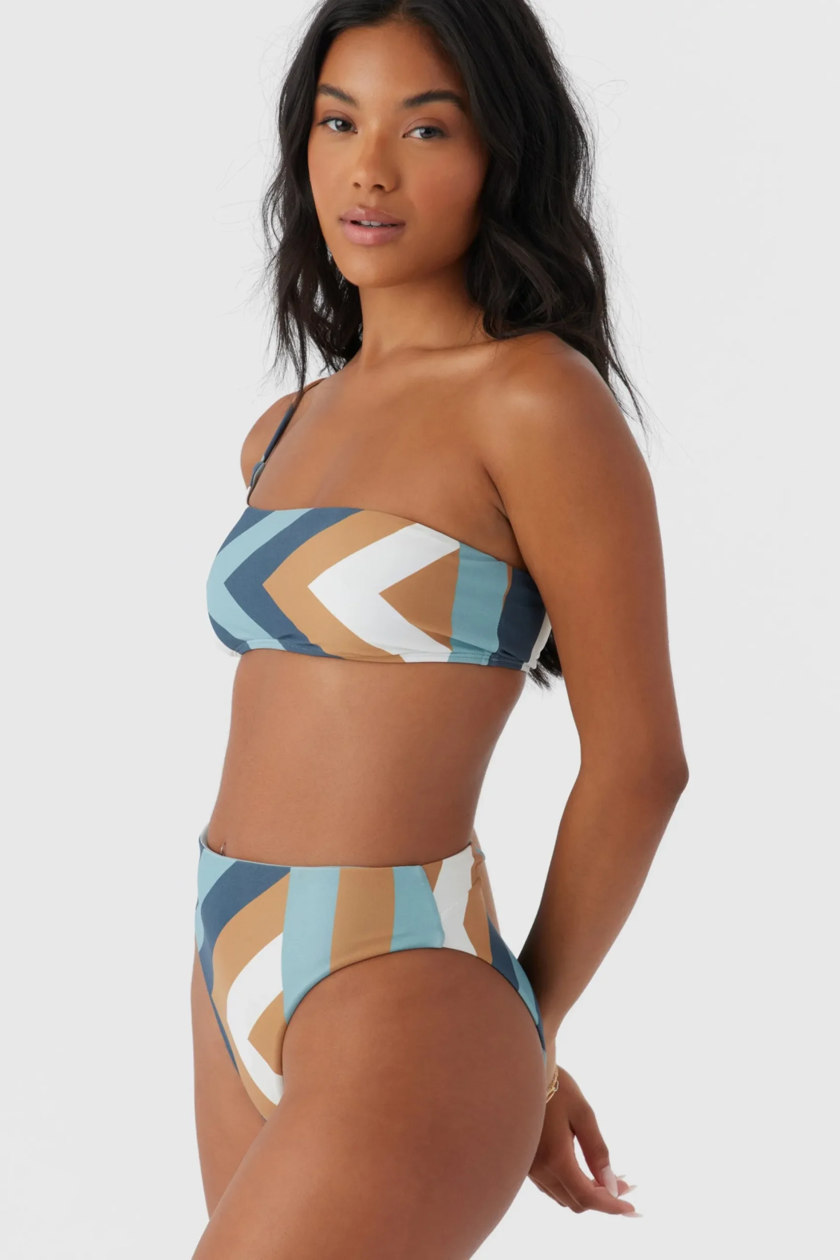 Women O’Neill Bikini Tops<SOLI GEO SEAL BEACH ONE SHOULDER TOP