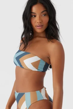 Women O’Neill Bikini Tops<SOLI GEO SEAL BEACH ONE SHOULDER TOP