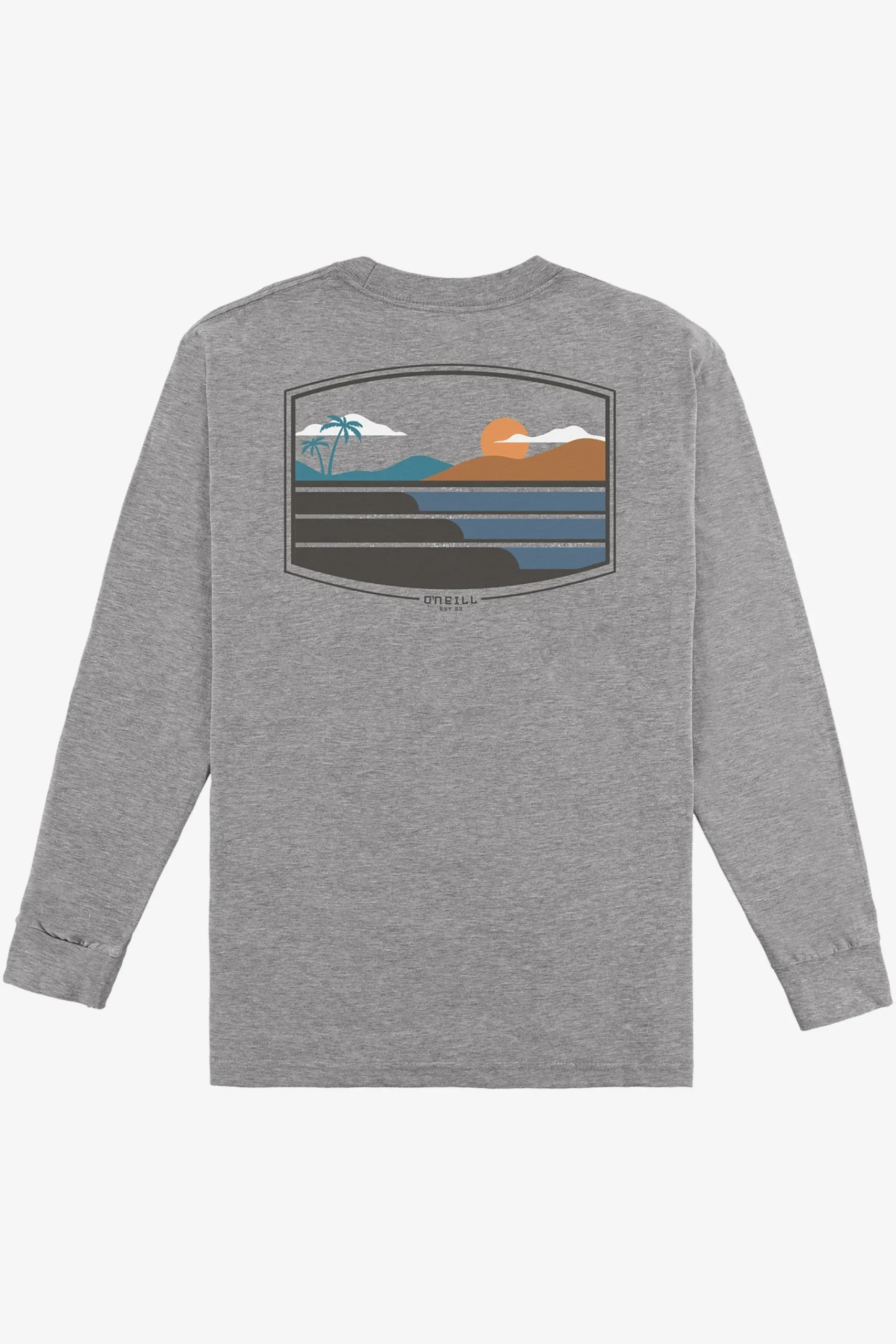 O’Neill Tees<STACKED STANDARD FIT LONG SLEEVE TEE