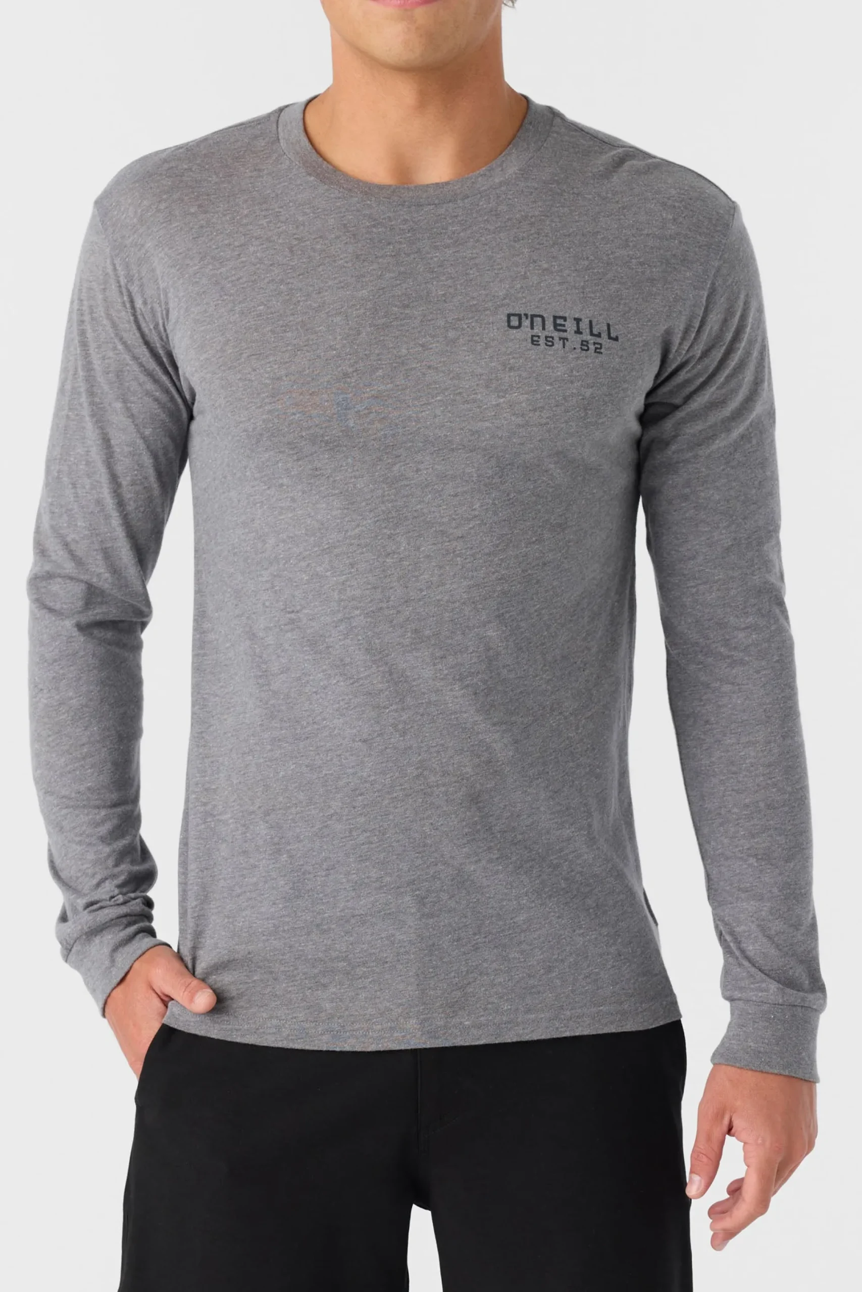 O’Neill Tees<STACKED STANDARD FIT LONG SLEEVE TEE