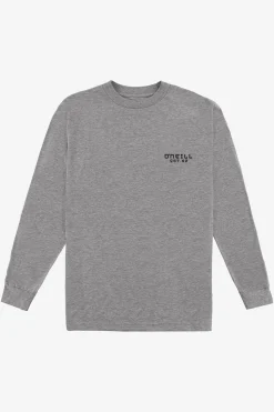 O’Neill Tees<STACKED STANDARD FIT LONG SLEEVE TEE