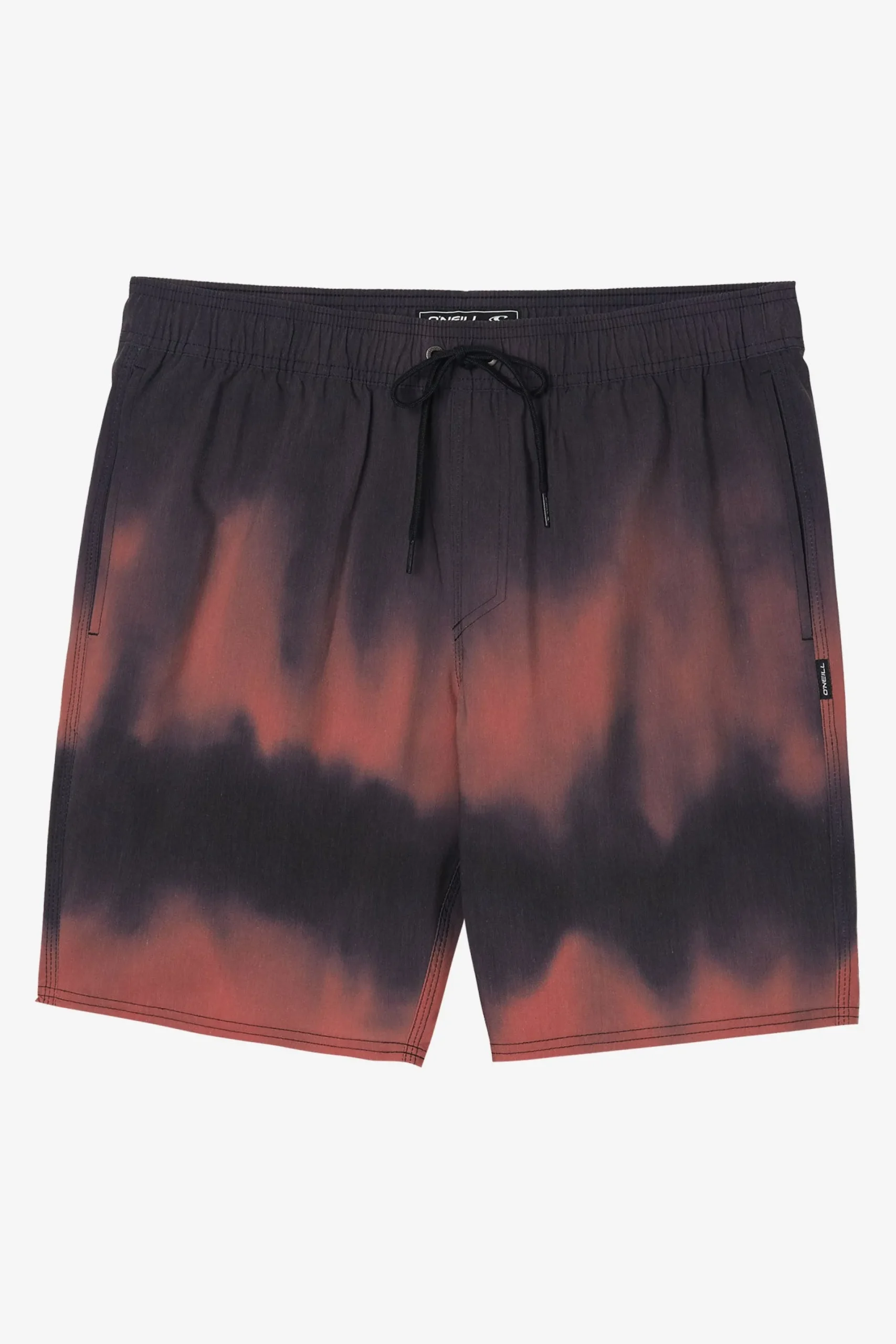O’Neill Shorts<STOCKTON PRINT ELASTIC WAIST 18" HYBRID SHORTS