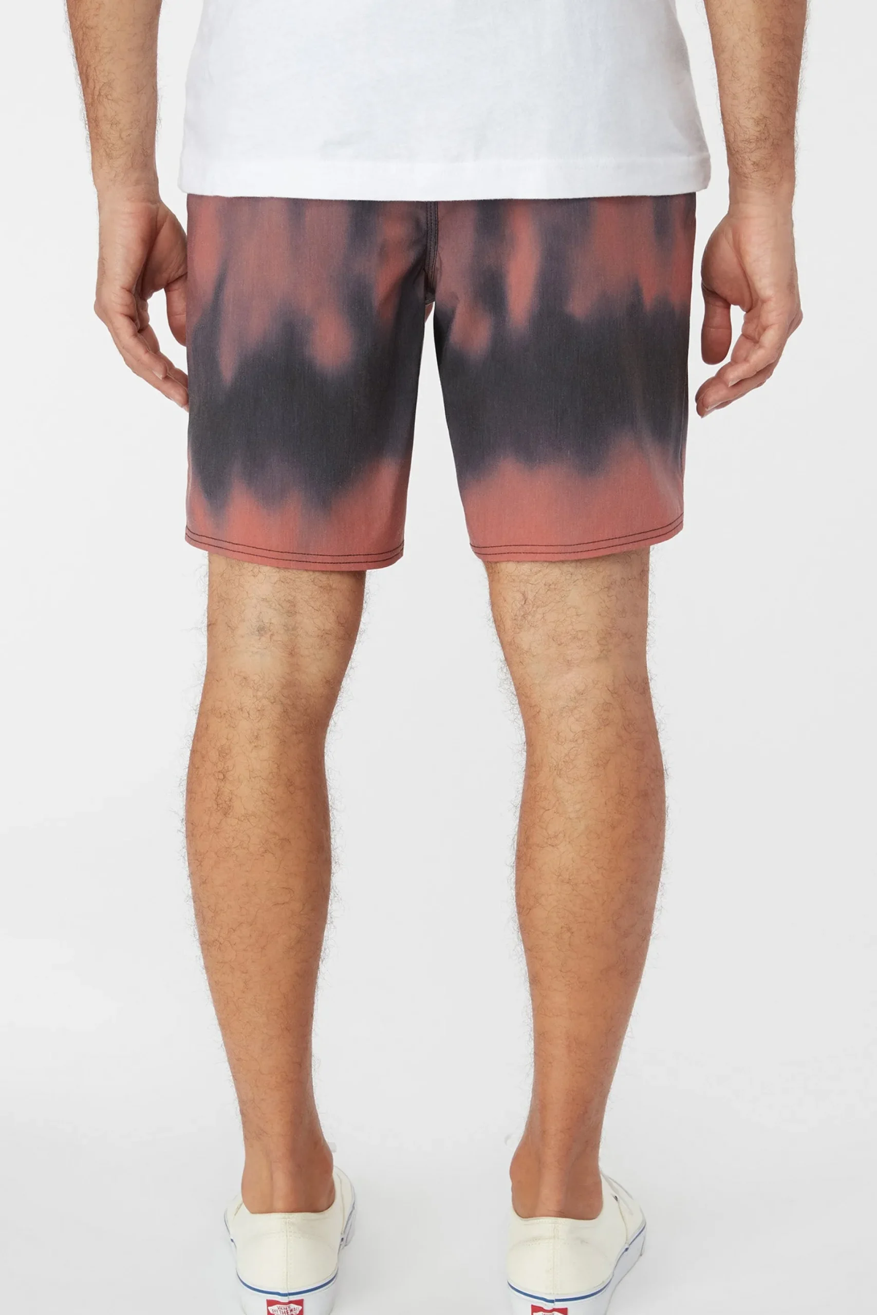 O’Neill Shorts<STOCKTON PRINT ELASTIC WAIST 18" HYBRID SHORTS
