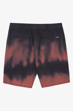 O’Neill Shorts<STOCKTON PRINT ELASTIC WAIST 18" HYBRID SHORTS