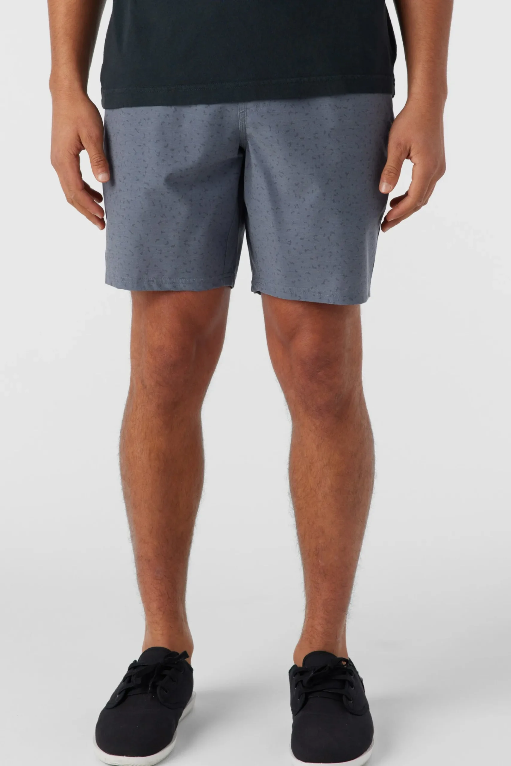 O’Neill Shorts<STOCKTON PRINT ELASTIC WAIST 18" HYBRID SHORTS