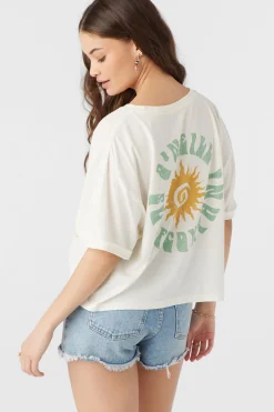 Women O’Neill Graphic Tees & Tanks<SUMMER DAZE TEE