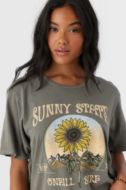 Women O’Neill Graphic Tees & Tanks<SUNNY STATE TEE