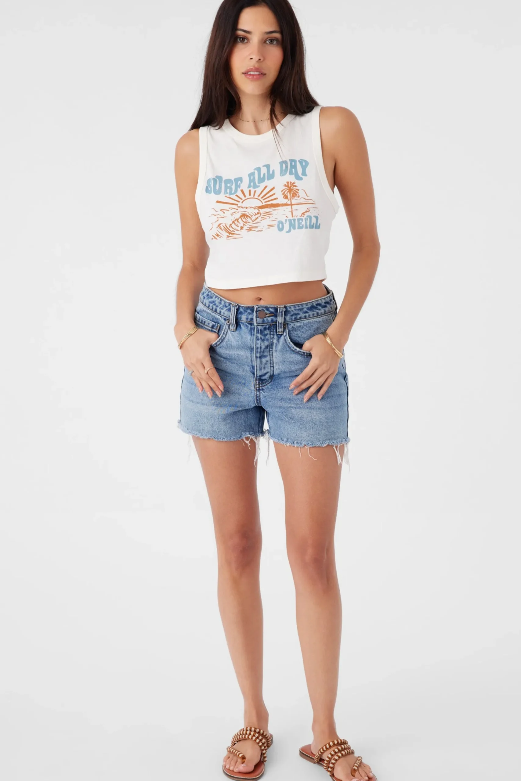 Women O’Neill Graphic Tees & Tanks<SURF ALL DAY TEE
