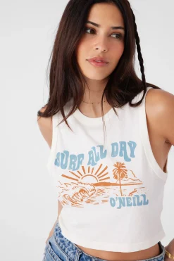 Women O’Neill Graphic Tees & Tanks<SURF ALL DAY TEE