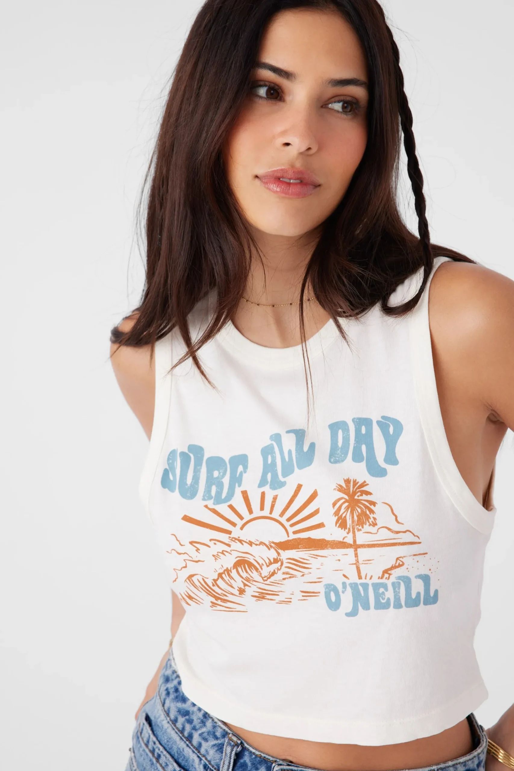 Women O’Neill Graphic Tees & Tanks<SURF ALL DAY TEE