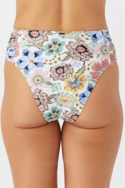 Women O’Neill Cheeky|Bikini Bottoms<TALITHA FLORAL LONG BEACH HIGH WAIST CHEEKY BOTTOMS