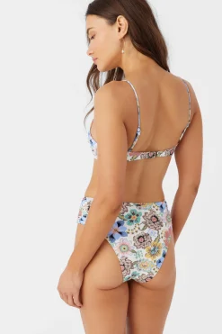 Women O’Neill Cheeky|Bikini Bottoms<TALITHA FLORAL LONG BEACH HIGH WAIST CHEEKY BOTTOMS