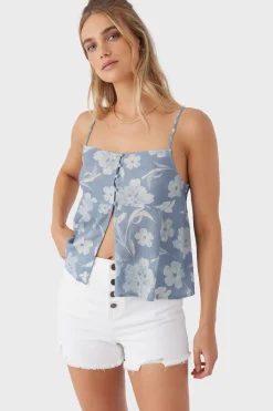 Women O’Neill Tops<TAYLOR EMILIA FLORAL FLY AWAY TANK TOP