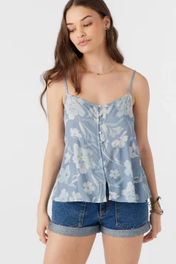 Women O’Neill Tops<TAYLOR EMILIA FLORAL FLY AWAY TANK TOP