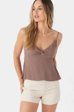 Women O’Neill Tops<TOBI TWIST TANK TOP