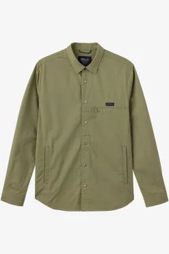 O’Neill Shirts & Flannels<TRVLR DRIFTER STANDARD FIT OVERSHIRT