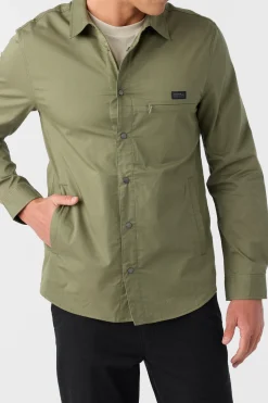 O’Neill Shirts & Flannels<TRVLR DRIFTER STANDARD FIT OVERSHIRT