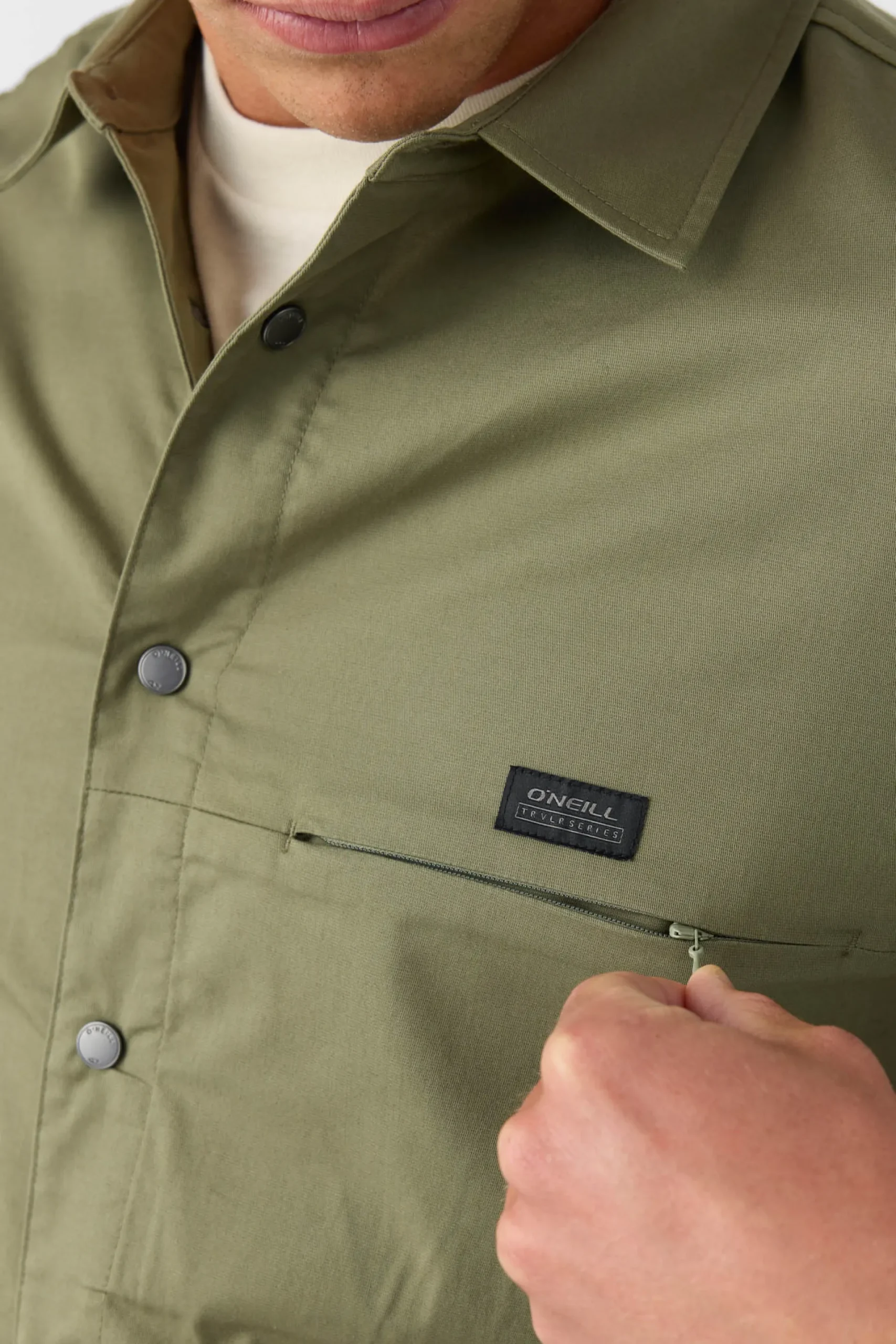 O’Neill Shirts & Flannels<TRVLR DRIFTER STANDARD FIT OVERSHIRT