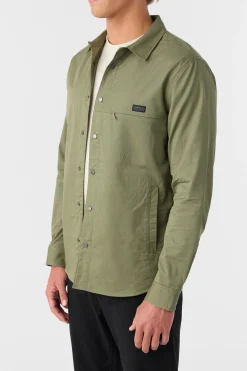 O’Neill Shirts & Flannels<TRVLR DRIFTER STANDARD FIT OVERSHIRT