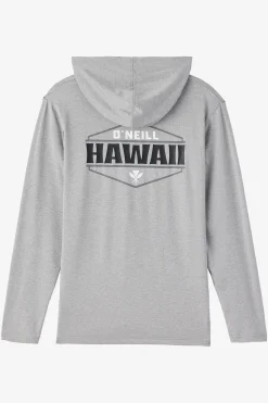 O’Neill Shirts & Flannels<TRVLR UPF HOODED HAWAII LONG SLEEVE PULLOVER