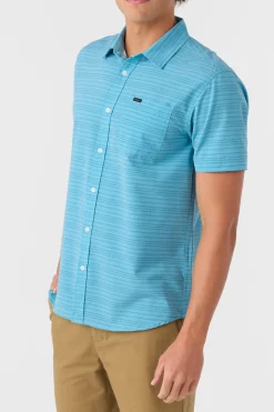 O’Neill Shirts & Flannels<TRVLR UPF TRAVERSE STRIPE STANDARD FIT SHIRT