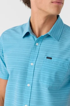 O’Neill Shirts & Flannels<TRVLR UPF TRAVERSE STRIPE STANDARD FIT SHIRT