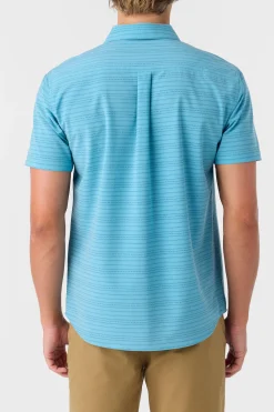 O’Neill Shirts & Flannels<TRVLR UPF TRAVERSE STRIPE STANDARD FIT SHIRT