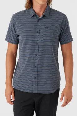 O’Neill Shirts & Flannels<TRVLR UPF TRAVERSE STRIPE STANDARD FIT SHIRT