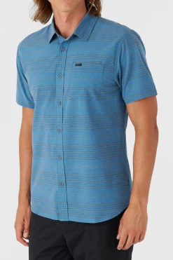 O’Neill Shirts & Flannels<TRVLR UPF TRAVERSE STRIPE STANDARD FIT SHIRT