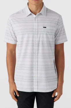O’Neill Shirts & Flannels<TRVLR UPF TRAVERSE STRIPE STANDARD FIT SHIRT