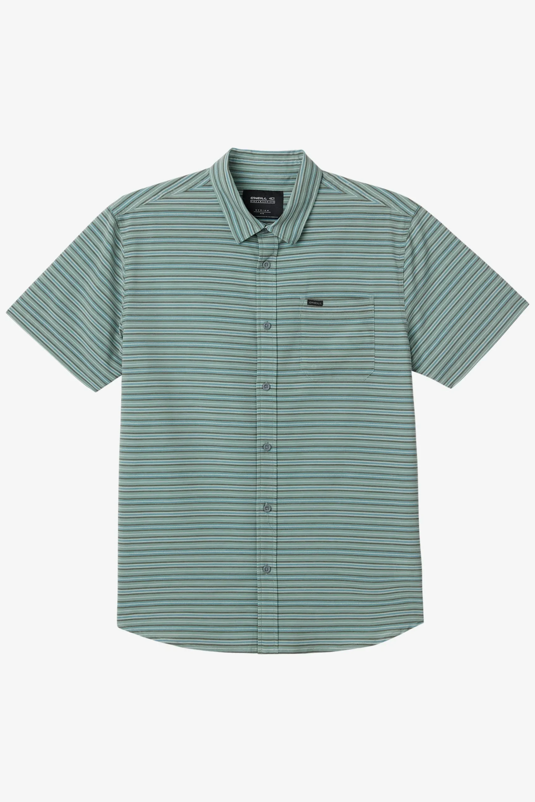 O’Neill Shirts & Flannels<TRVLR UPF TRAVERSE STRIPE STANDARD FIT SHIRT