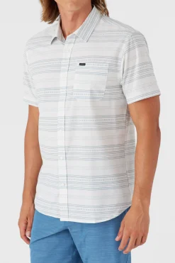 O’Neill Shirts & Flannels<TRVLR UPF TRAVERSE STRIPE STANDARD FIT SHIRT