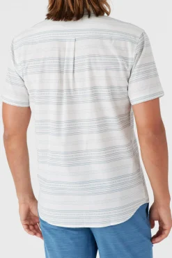 O’Neill Shirts & Flannels<TRVLR UPF TRAVERSE STRIPE STANDARD FIT SHIRT