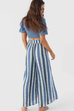 Women O’Neill Bottoms<TYMEA FADED STRIPE FLY AWAY BEACH PANTS