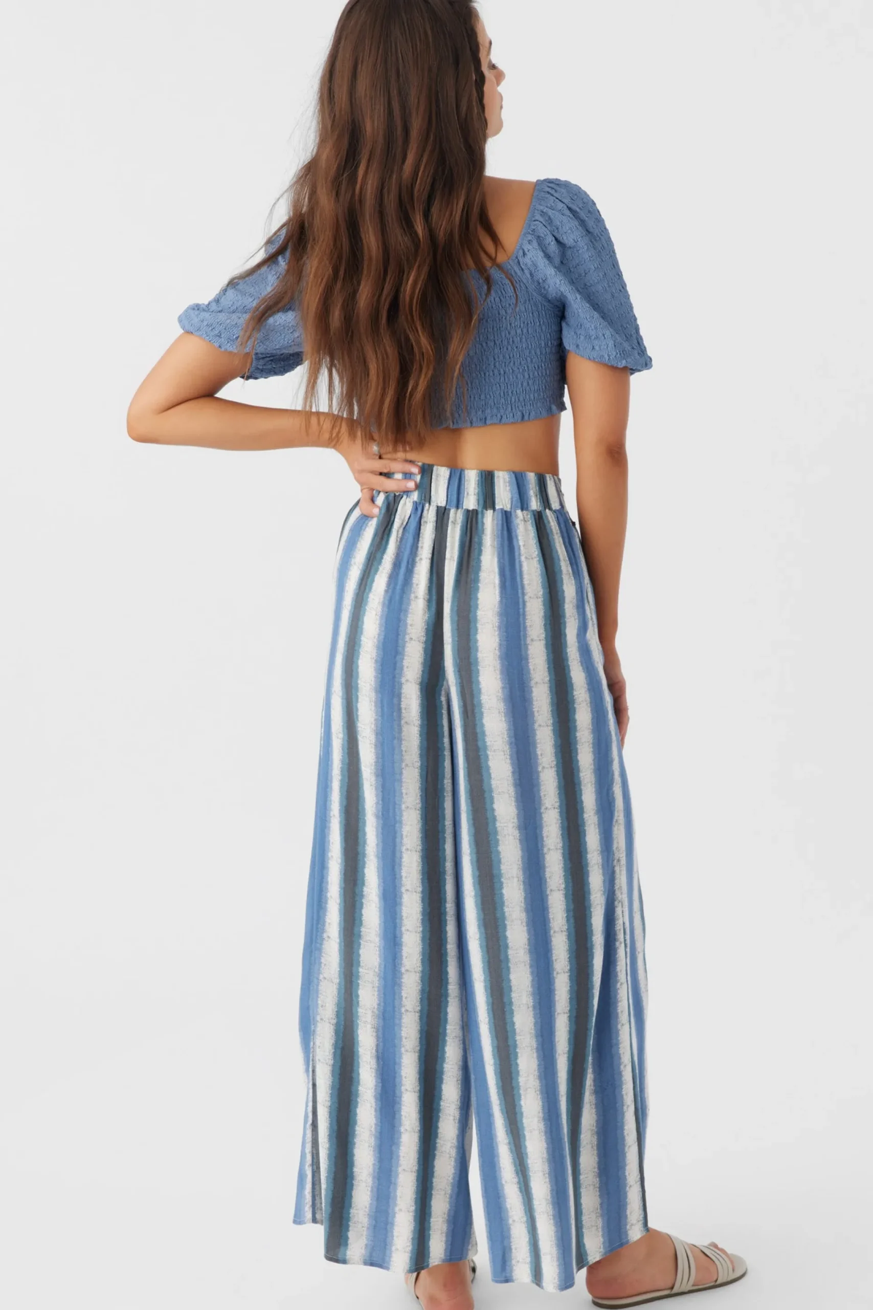 Women O’Neill Bottoms<TYMEA FADED STRIPE FLY AWAY BEACH PANTS