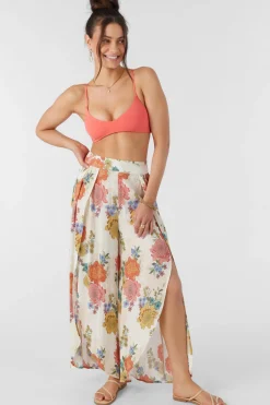 Women O’Neill Bottoms<TYMEA KALI FLORAL FLY AWAY BEACH PANTS