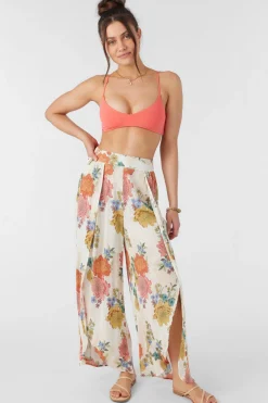 Women O’Neill Bottoms<TYMEA KALI FLORAL FLY AWAY BEACH PANTS