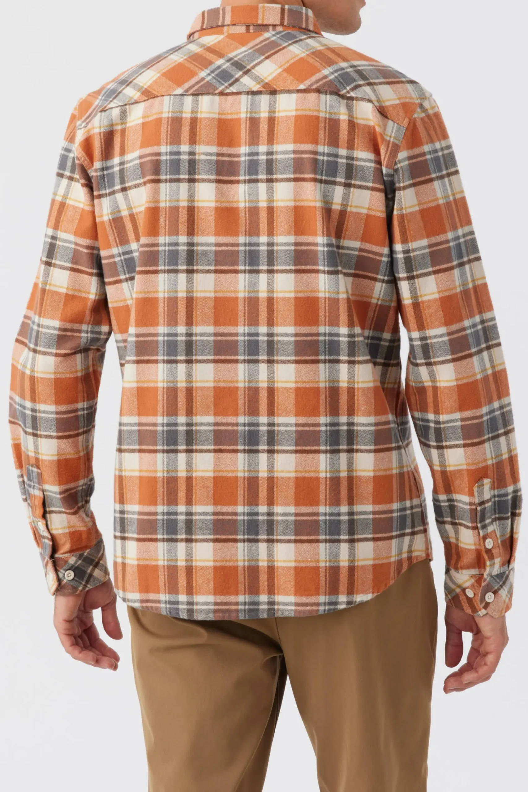 O’Neill Shirts & Flannels<WINSLOW PLAID FLANNEL LONG SLEEVE SHIRT