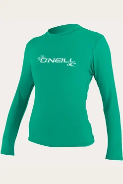 Women O’Neill Uv Protection Rash Guards<WOMEN'S BASIC 50+ L/S SUN SHIRT