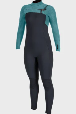 Women O’Neill Full Suits<WOMEN'S BLUEPRINT 3/2MM+ CHEST ZIP FULL WETSUIT