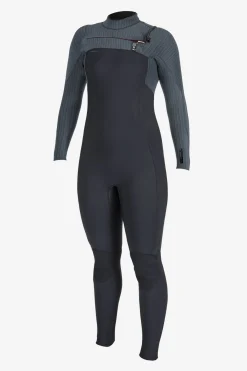 Women O’Neill Full Suits<WOMEN'S BLUEPRINT 4/3MM+ CHEST ZIP FULL WETSUIT