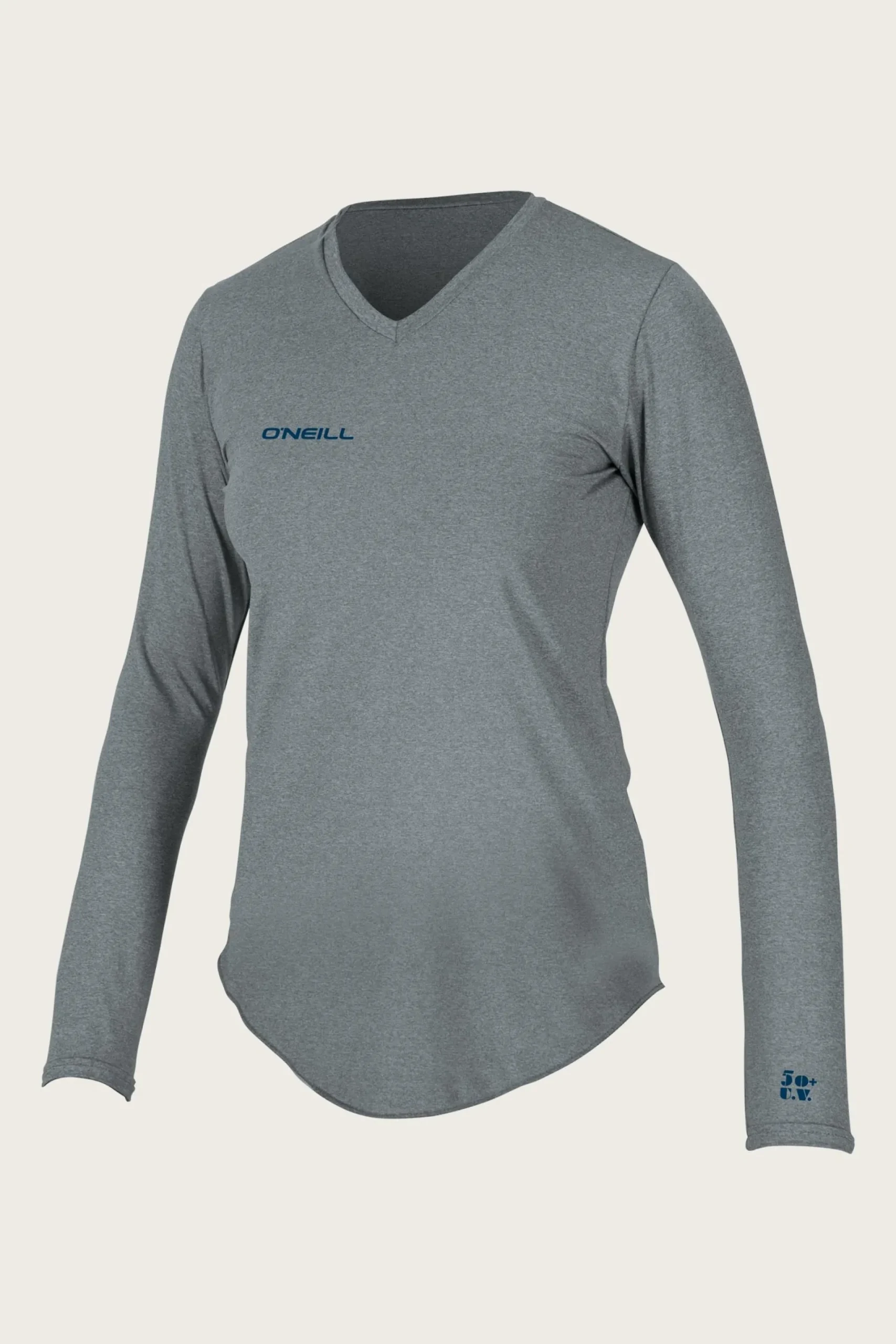 Women O’Neill Uv Protection Rash Guards<WOMEN'S HYBRID L/S V-NECK SUN SHIRT