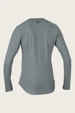 Women O’Neill Uv Protection Rash Guards<WOMEN'S HYBRID L/S V-NECK SUN SHIRT
