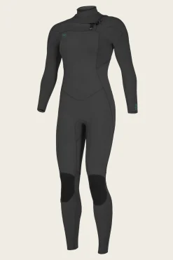 Women O’Neill Full Suits<WOMEN'S NINJA 4/3MM CHEST ZIP FULL WETSUIT