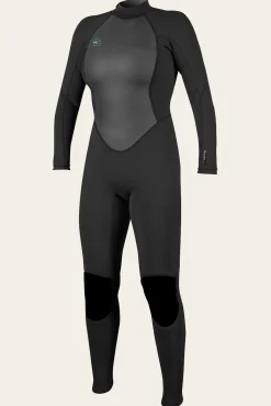 Women O’Neill Full Suits<WOMEN'S REACTOR-2 3/2MM BACK ZIP FULL WETSUIT